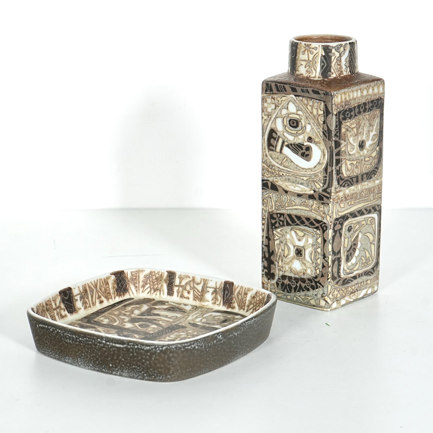 送料無料【Royal Copenhagen / BACA】フラワーベース&トレー