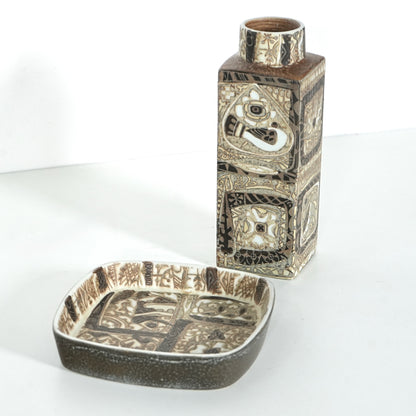 送料無料【Royal Copenhagen / BACA】フラワーベース&トレー