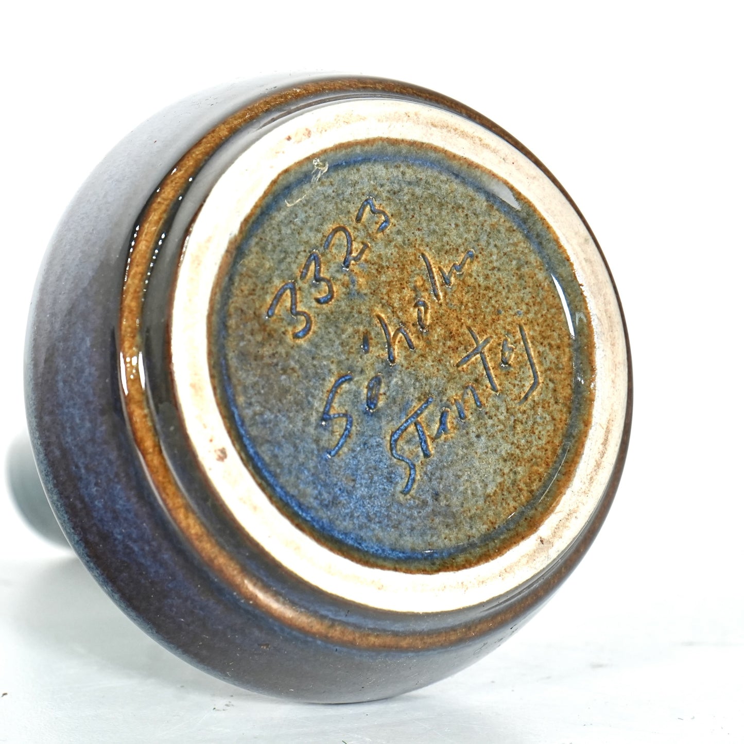 送料無料【Søholm / Blue Series】フラワーベース&トレー