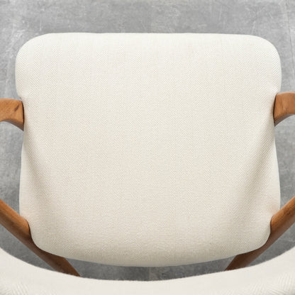 【Orte Mobel Fabrik】ハーフアームチェア【張替済】