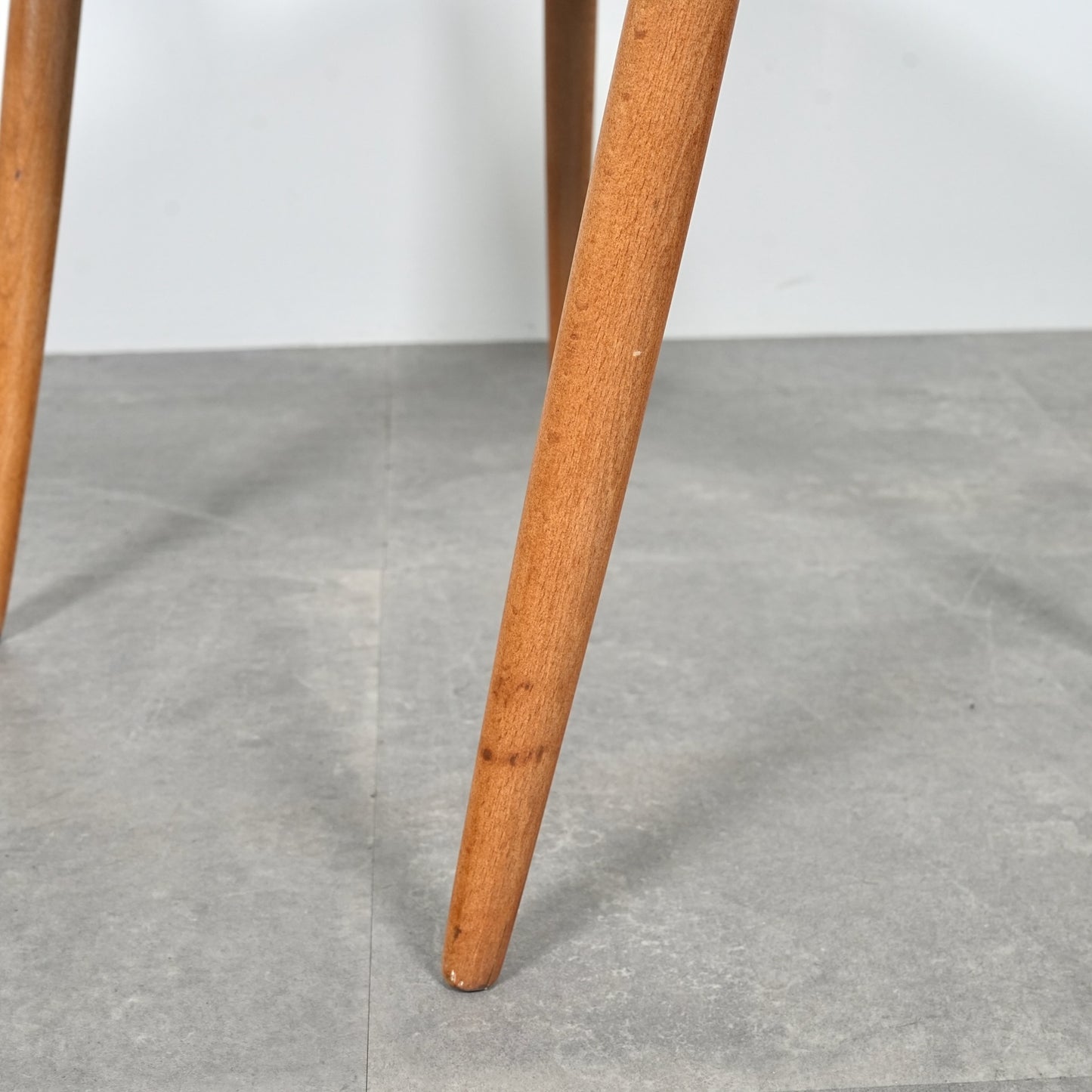 【Orte Mobel Fabrik】ハーフアームチェア【張替済】