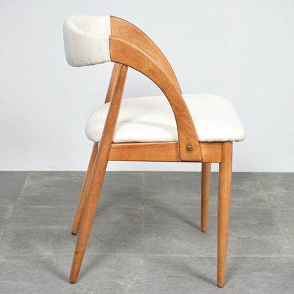 【Orte Mobel Fabrik】ハーフアームチェア【張替済】