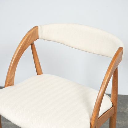 【Orte Mobel Fabrik】ハーフアームチェア【張替済】