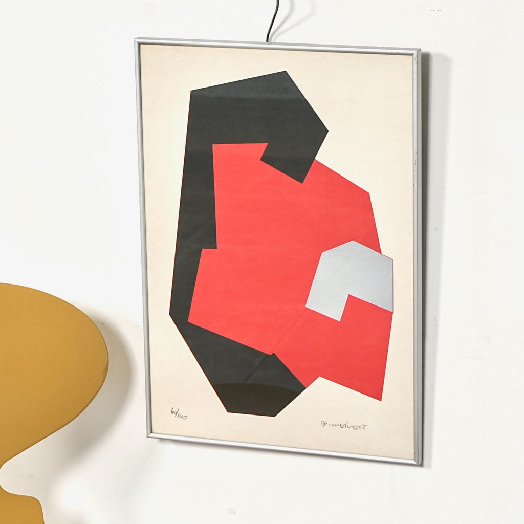 デンマークヴィンテージ リトグラフ 35.5cm×51cm