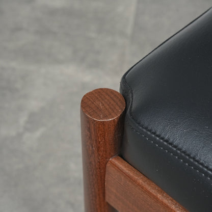 デンマークヴィンテージ スツール(オットマン)【張替済】