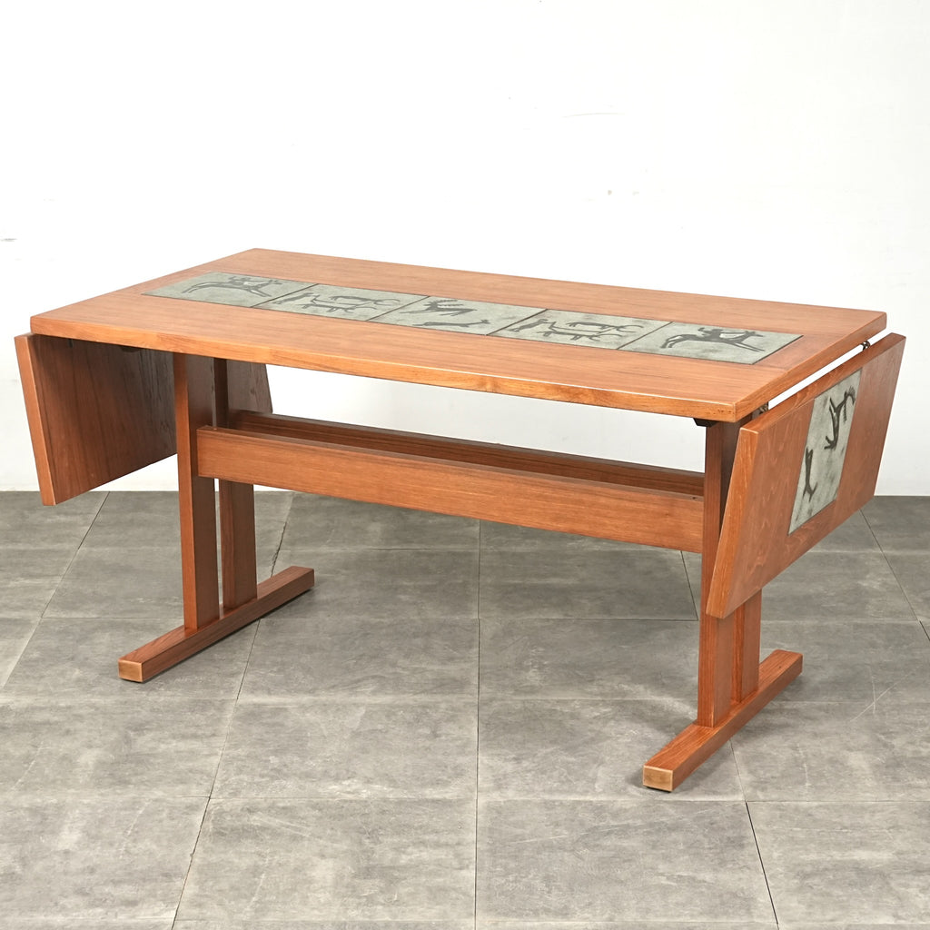 【Gangso Mobler】ドロップリーフ ダイニングテーブル