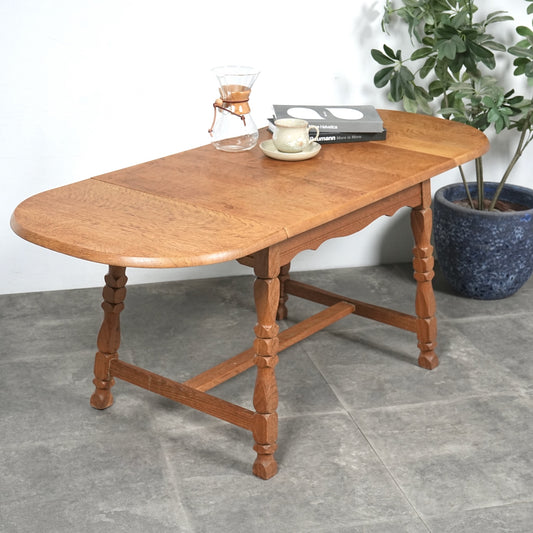 デンマークヴィンテージ ドロップリーフ ローテーブル