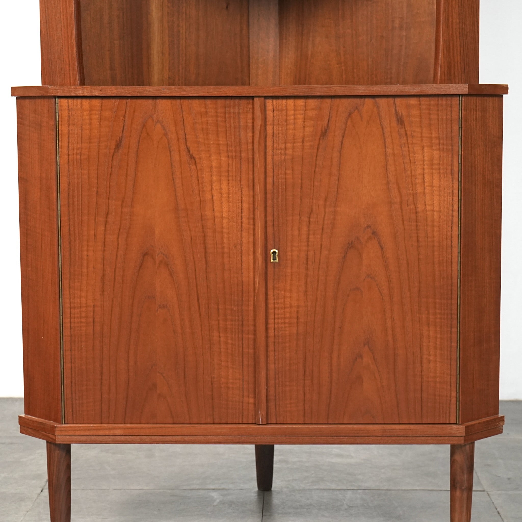 デンマーク　アンティーク　コーナーキャビネット Lloyd's Antiques Real Antique Corner Cabinet / ロイズ