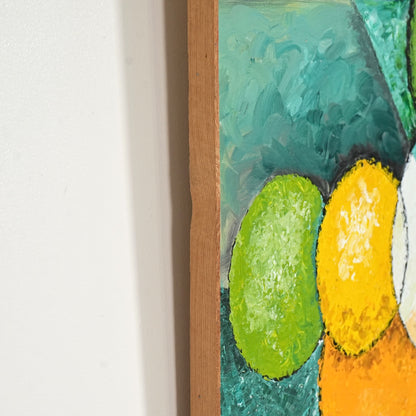 デンマークヴィンテージ オイルペインティング 66cm×79.5cm