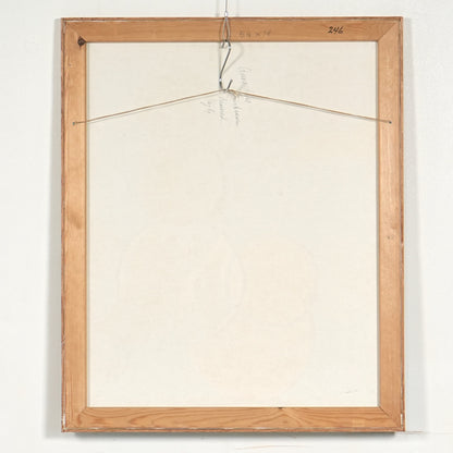 デンマークヴィンテージ オイルペインティング 66cm×79.5cm