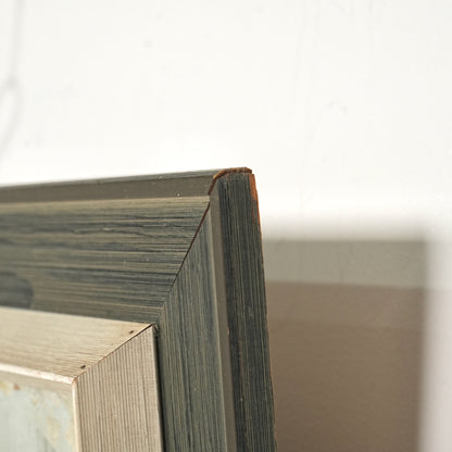 デンマークヴィンテージ 抽象画オイルペインティング 97cm×49cm