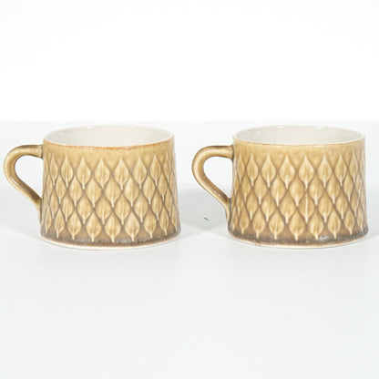 送料無料【Jens.H.Quistgaard】"Relief" カップ&ソーサー【4客セット】