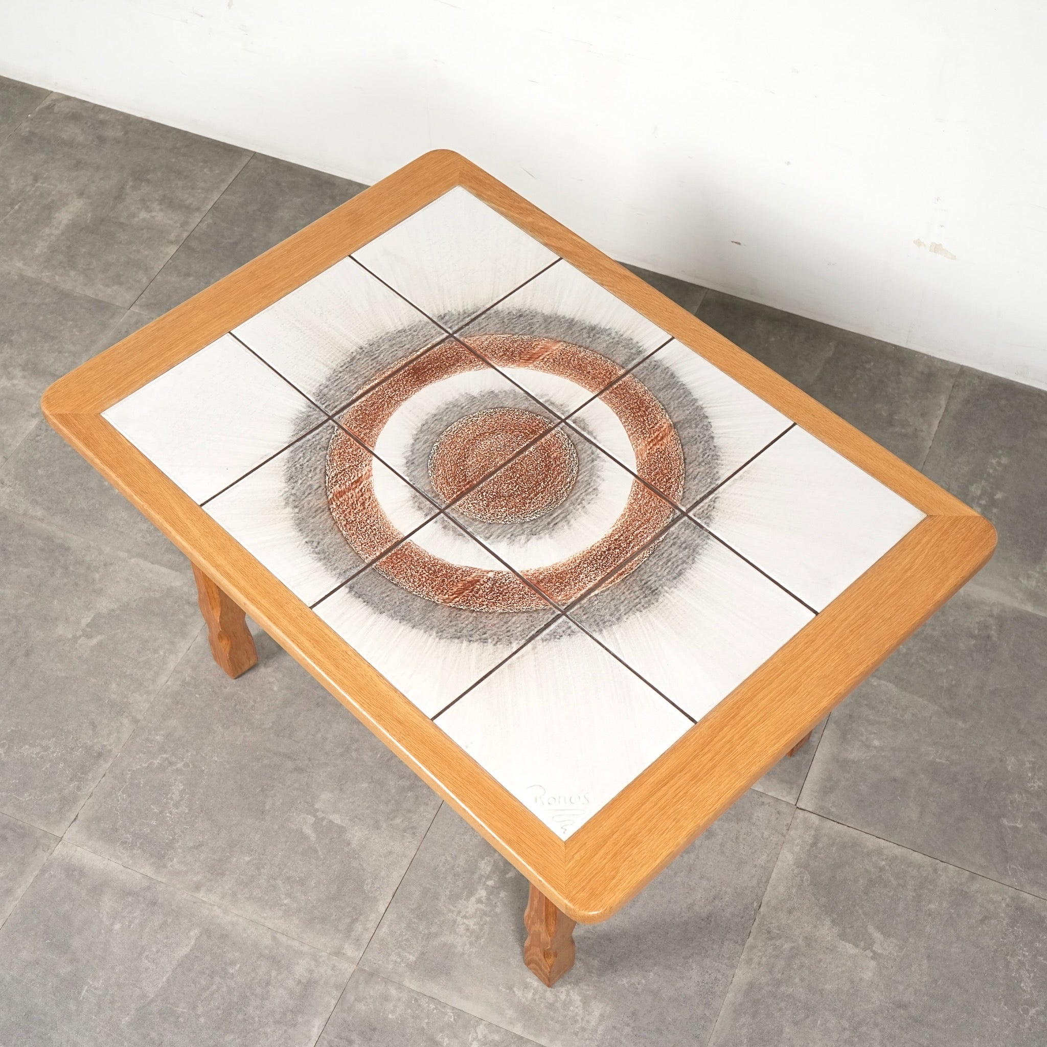 デンマークヴィンテージ タイルトップ ローテーブル – TIME HYPE