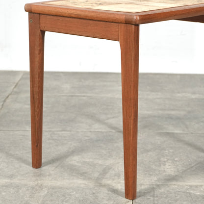 デンマークヴィンテージ タイルトップ サイドテーブル