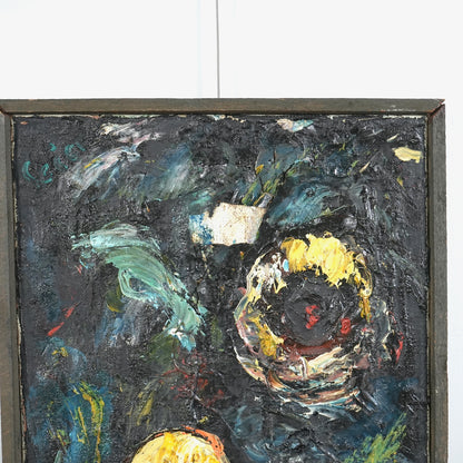 デンマークヴィンテージ オイルペイント(36cm×92cm)