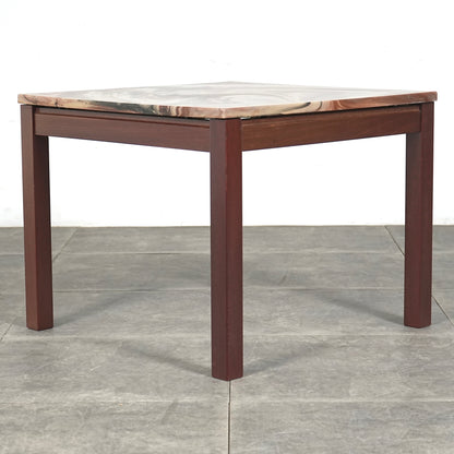 デンマークヴィンテージ ストーントップ ローテーブル