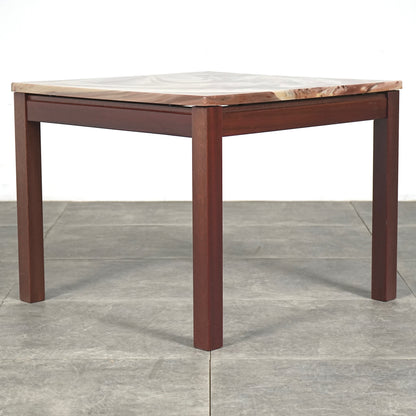 デンマークヴィンテージ ストーントップ ローテーブル