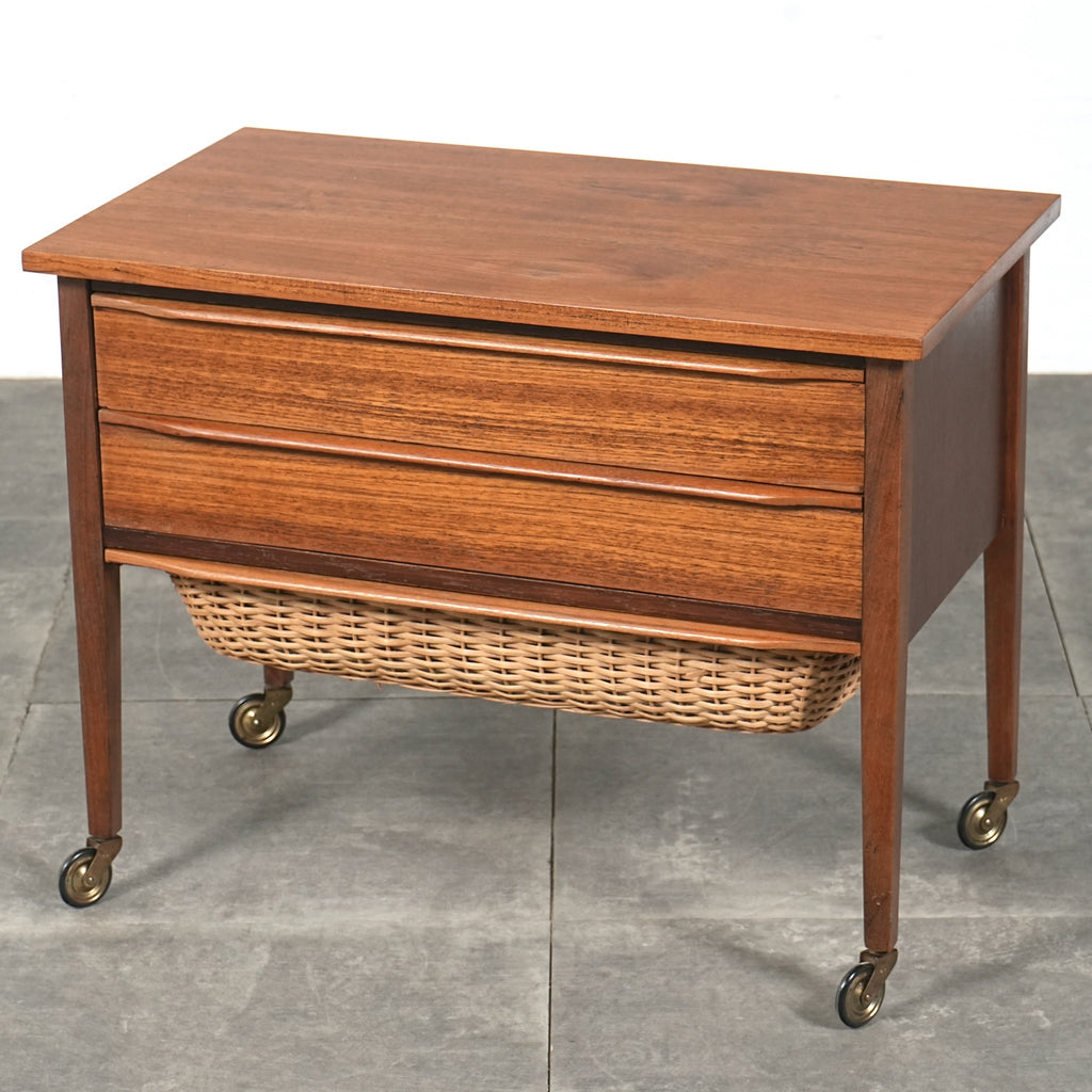 デンマークヴィンテージ ソーイングテーブル