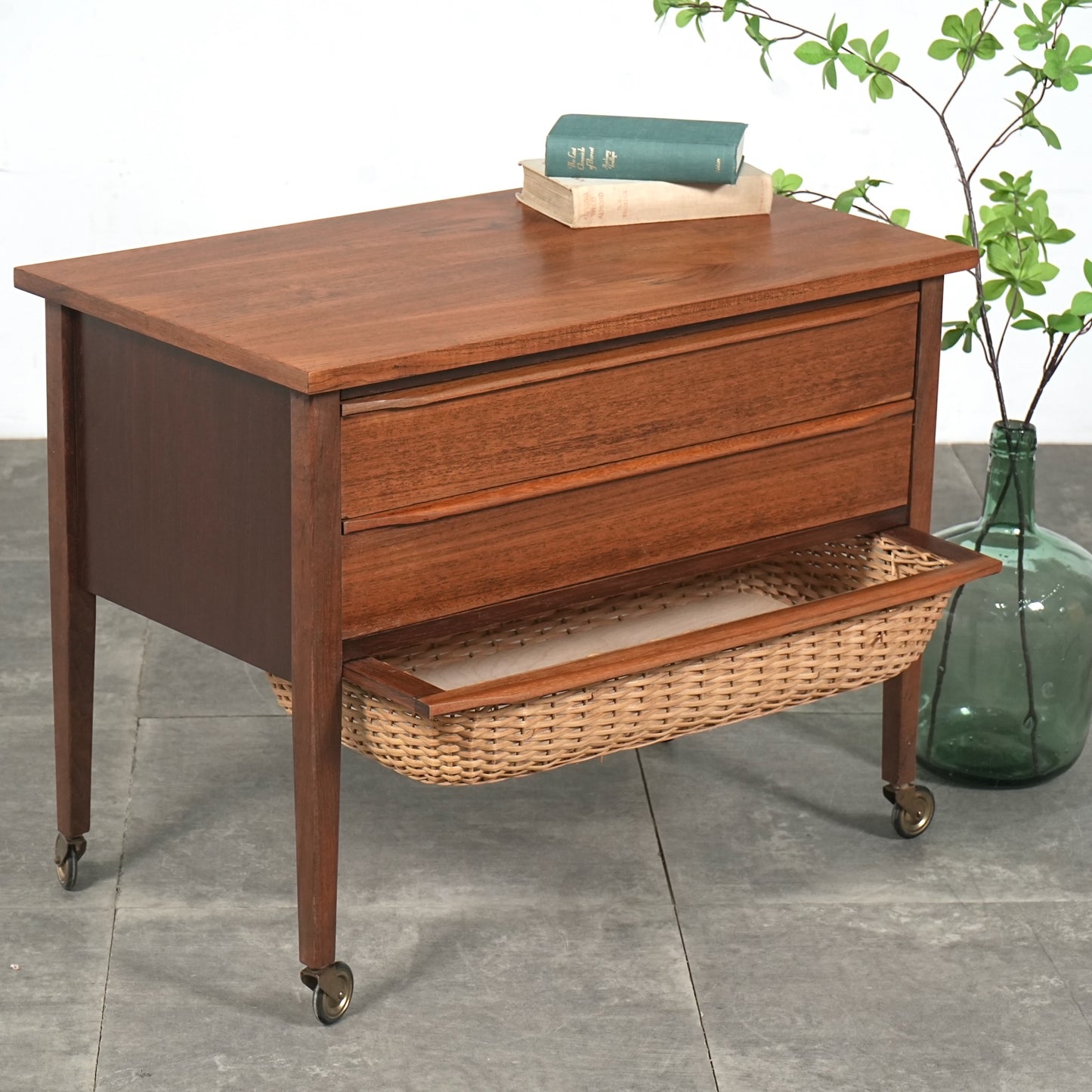 デンマークヴィンテージ ソーイングテーブル