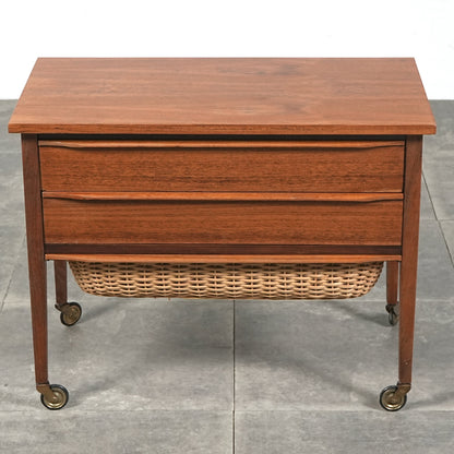 デンマークヴィンテージ ソーイングテーブル