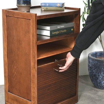 デンマークヴィンテージ ファイリングキャビネット(蛇腹扉)