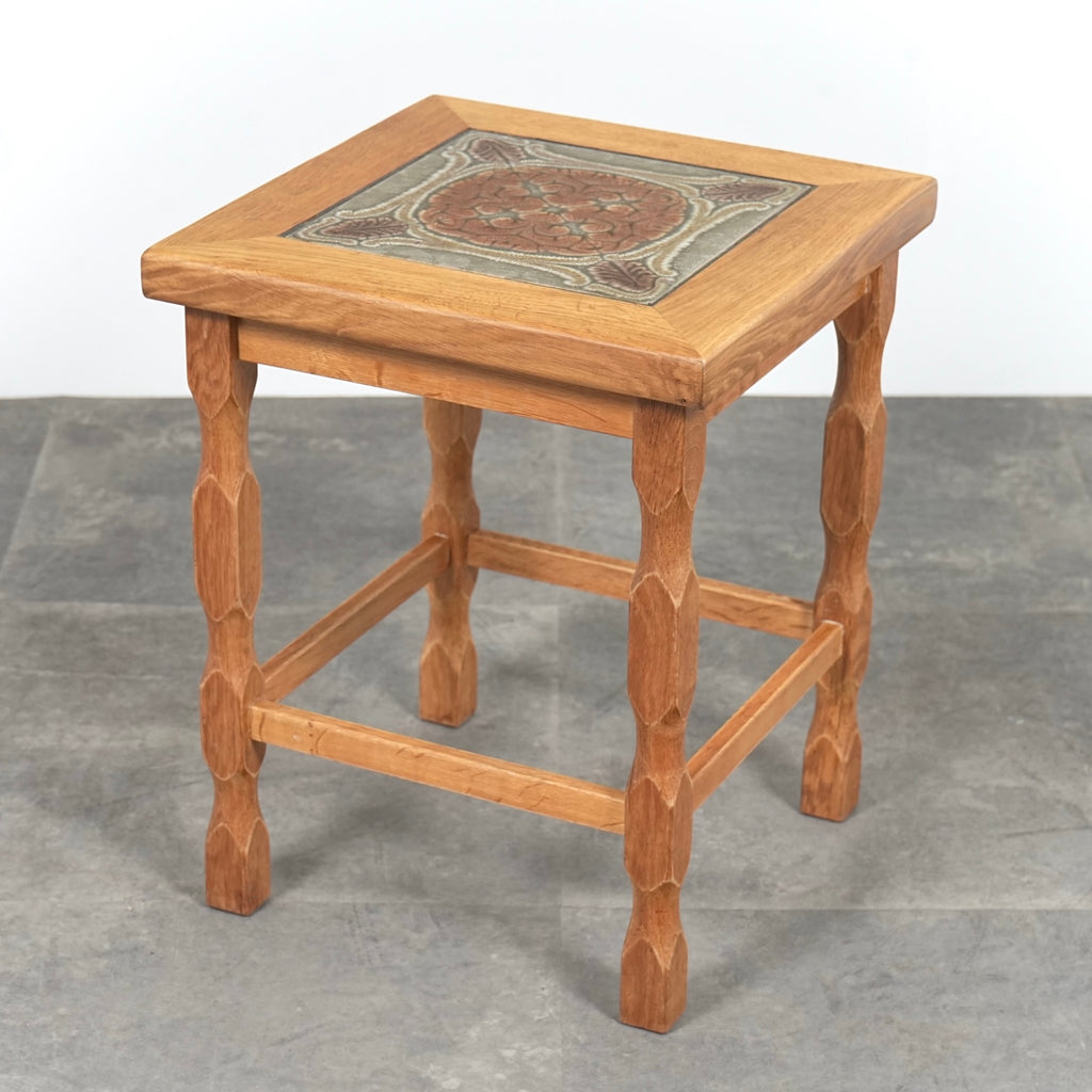 デンマークヴィンテージ タイルトップ サイドテーブル