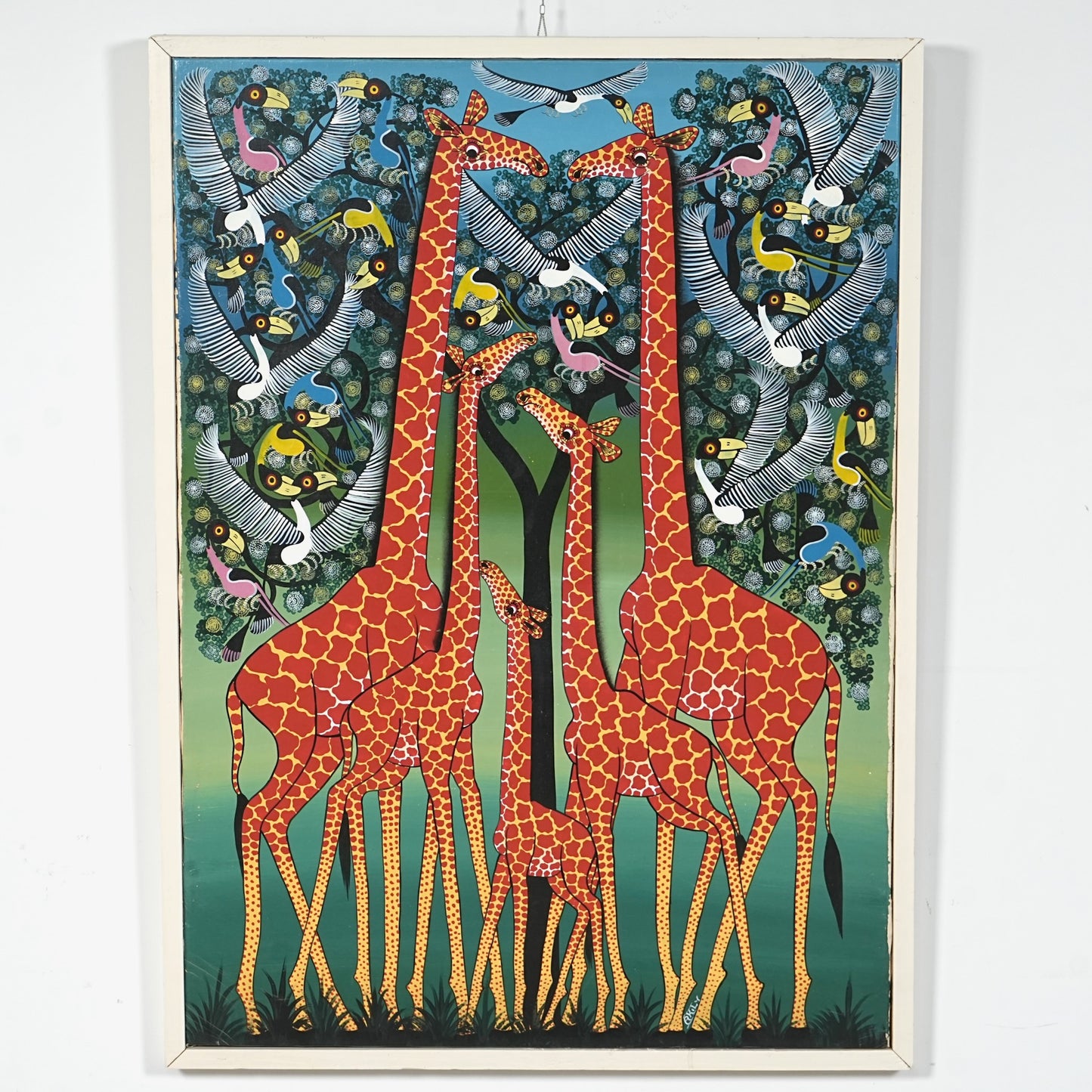 ティンガティンガ ポップアート 80.5cm×110cm