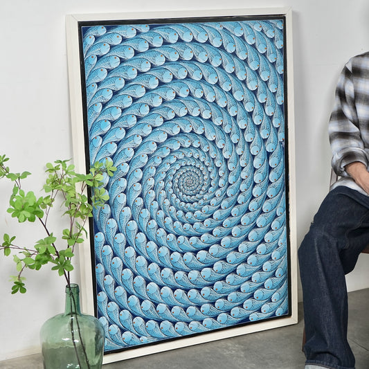 ティンガティンガ ポップアート 80.5cm×111cm