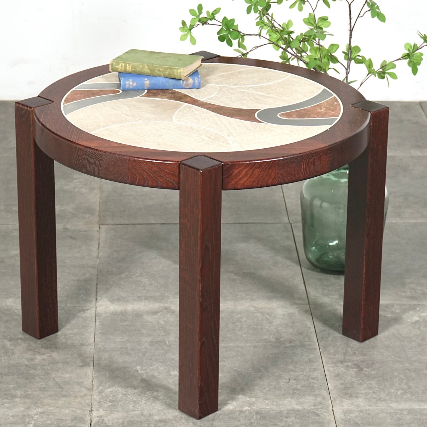 【Tue Poulsen / Haslev】タイルトップ サイドテーブル