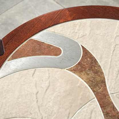 【Tue Poulsen / Haslev】タイルトップ サイドテーブル