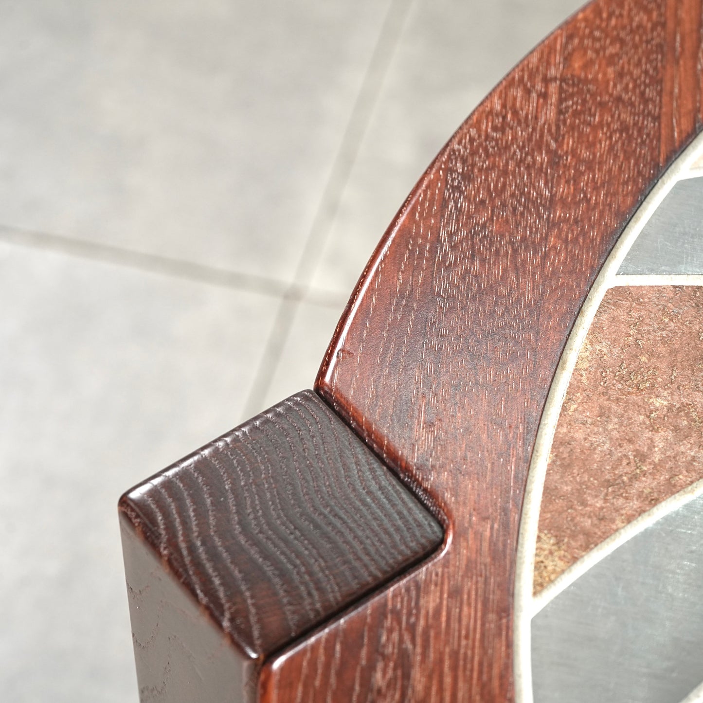 【Tue Poulsen / Haslev】タイルトップ サイドテーブル