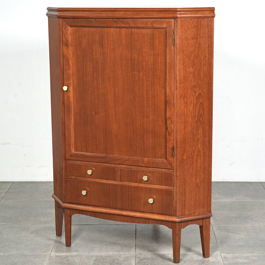 デンマークヴィンテージ コーナーキャビネット