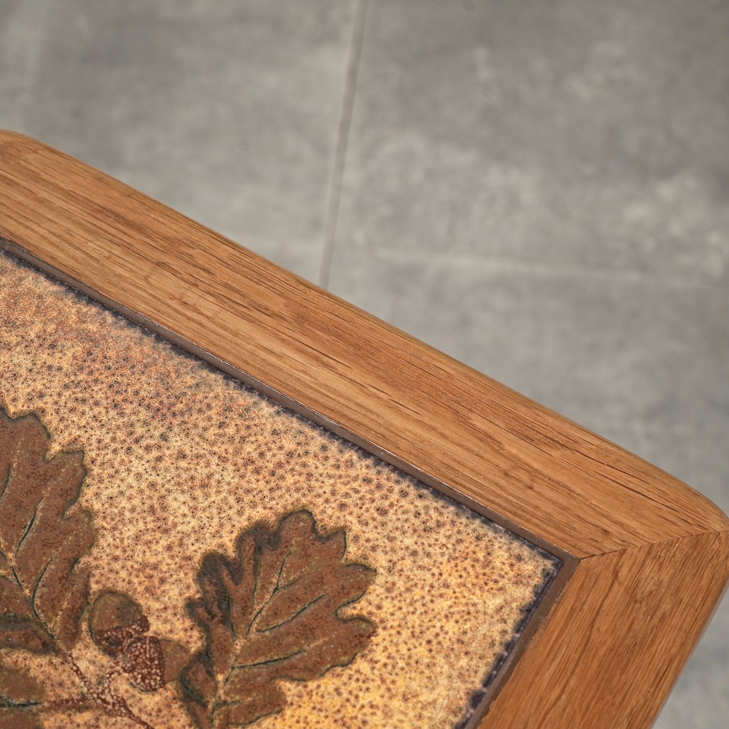 デンマークヴィンテージ タイルトップ サイドテーブル