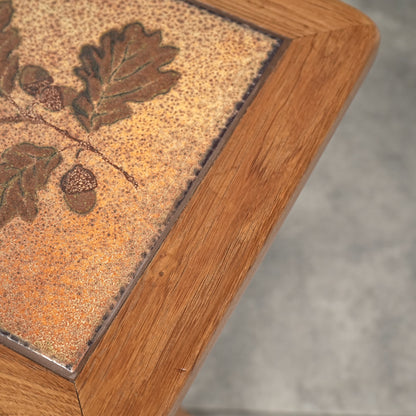 デンマークヴィンテージ タイルトップ サイドテーブル