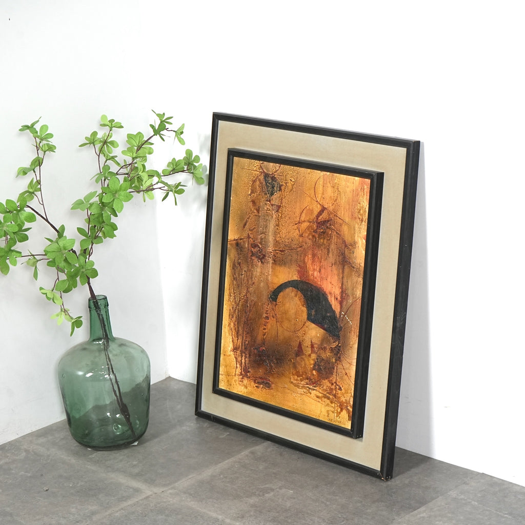 【Ole Court】 ヴィンテージ オイルペイント(56cm×67.5cm)