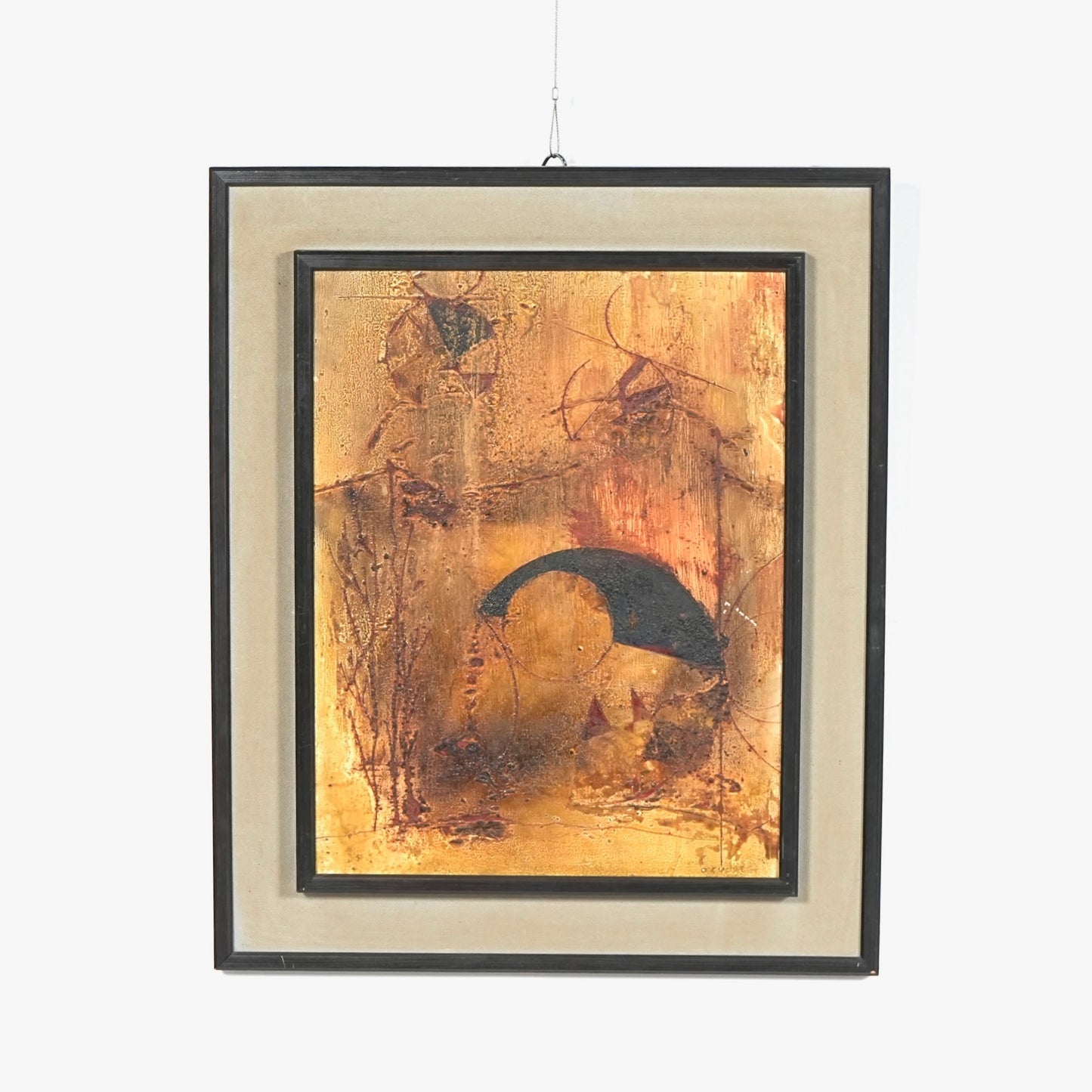 【Ole Court】 ヴィンテージ オイルペイント(56cm×67.5cm)