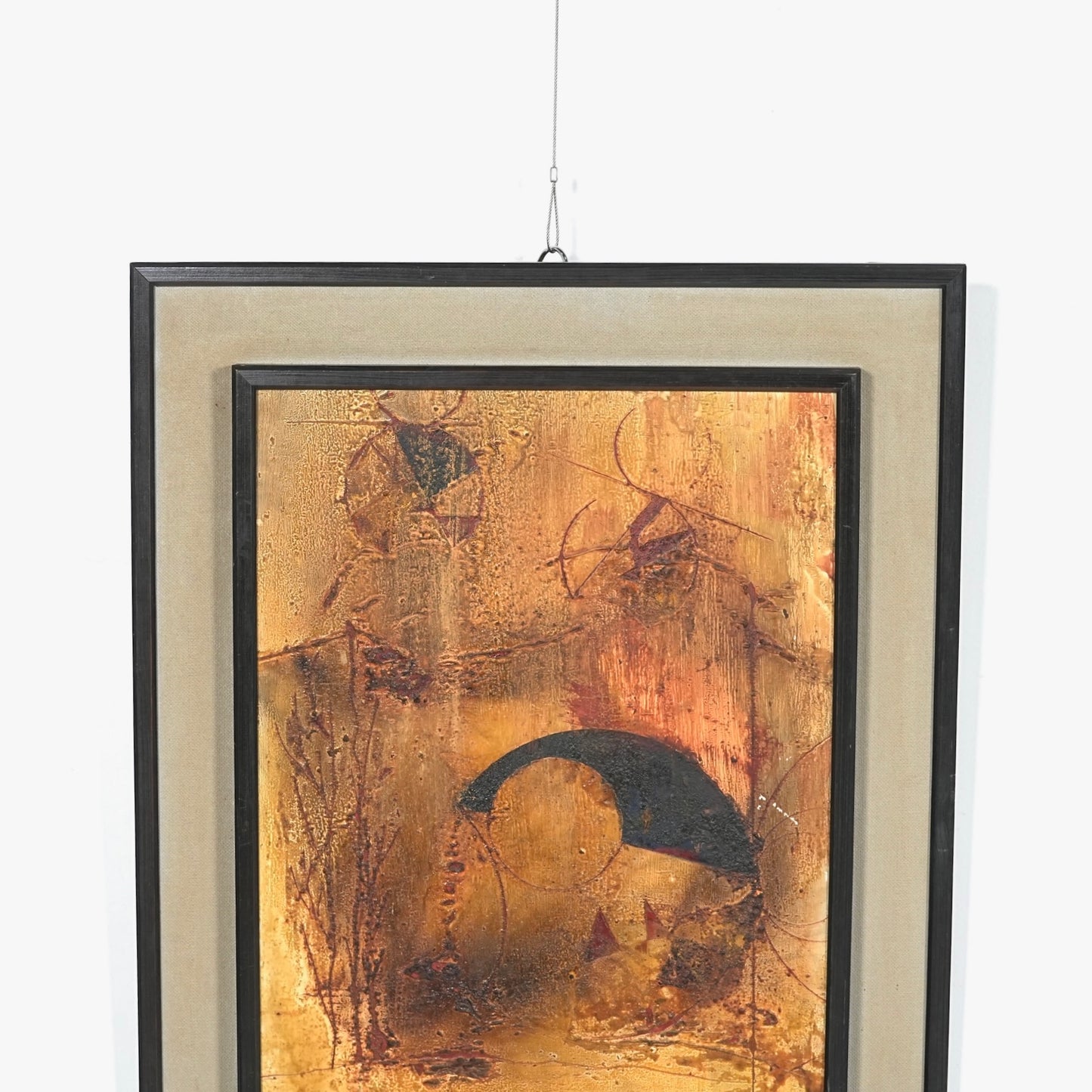 【Ole Court】 ヴィンテージ オイルペイント(56cm×67.5cm)