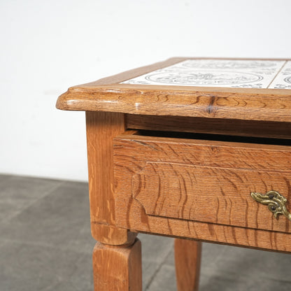 デンマークヴィンテージ タイルトップ チェスト