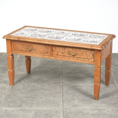 デンマークヴィンテージ タイルトップ チェスト