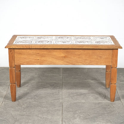 デンマークヴィンテージ タイルトップ チェスト