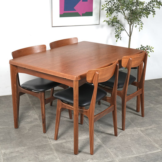 【Henning Kjaernulf】ヴィンテージ ドローリーフテーブル