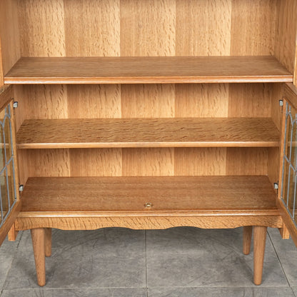 デンマークヴィンテージ ガラスキャビネット