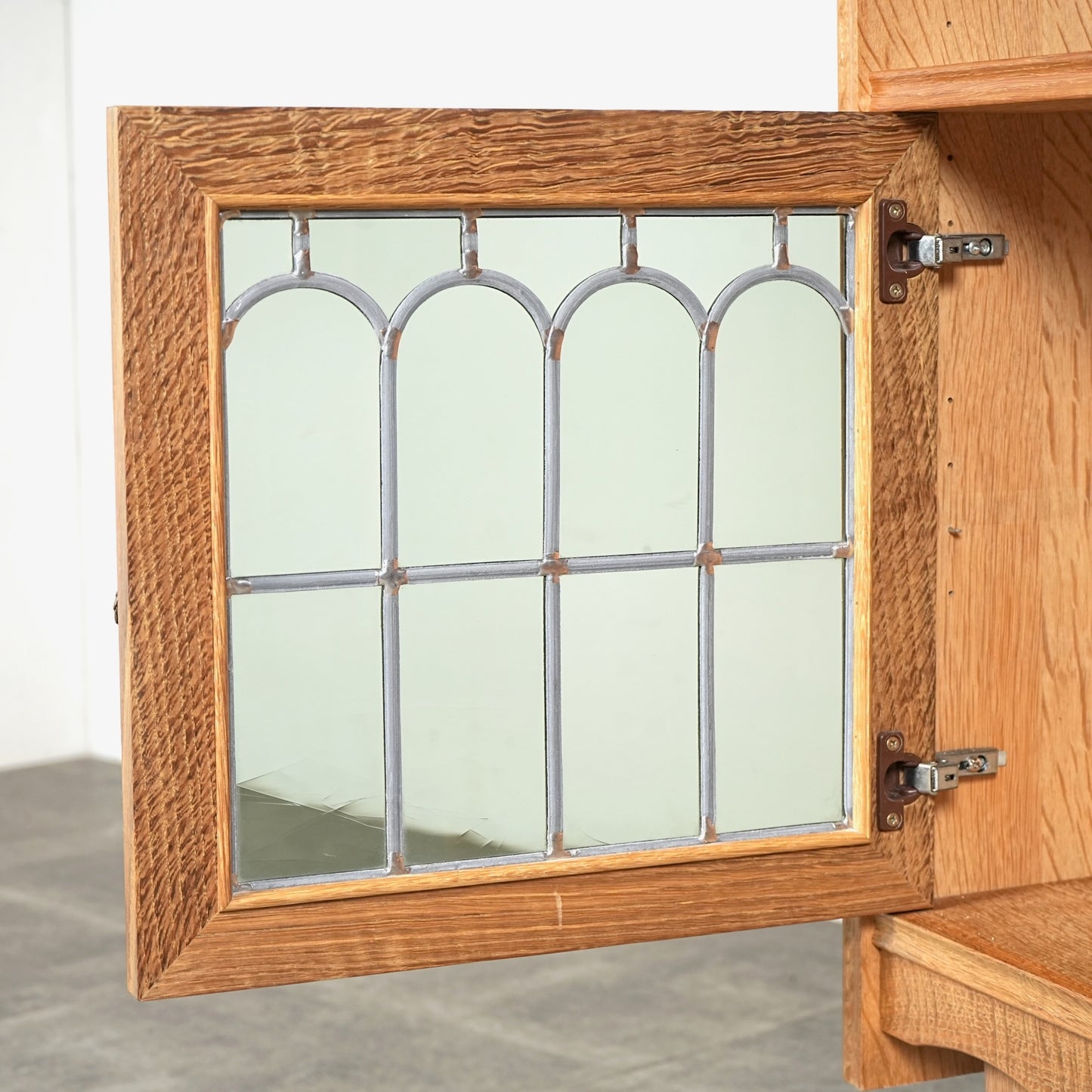 デンマークヴィンテージ ガラスキャビネット