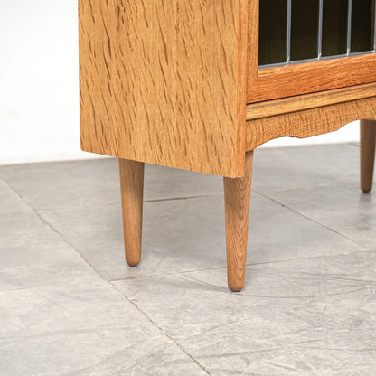 デンマークヴィンテージ ガラスキャビネット