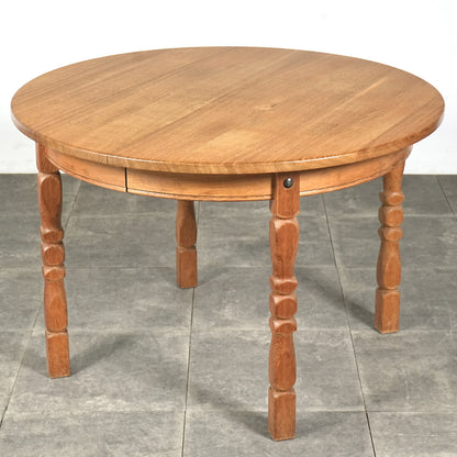 【Henning Kjaernulf】ラウンド エクステンションテーブル