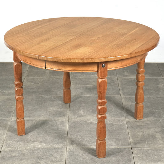 【Henning Kjaernulf】ラウンド エクステンションテーブル