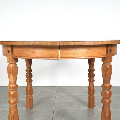 【Henning Kjaernulf】ラウンド エクステンションテーブル