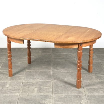 【Henning Kjaernulf】ラウンド エクステンションテーブル