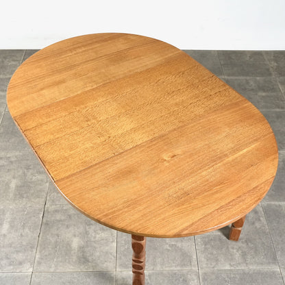 【Henning Kjaernulf】ラウンド エクステンションテーブル