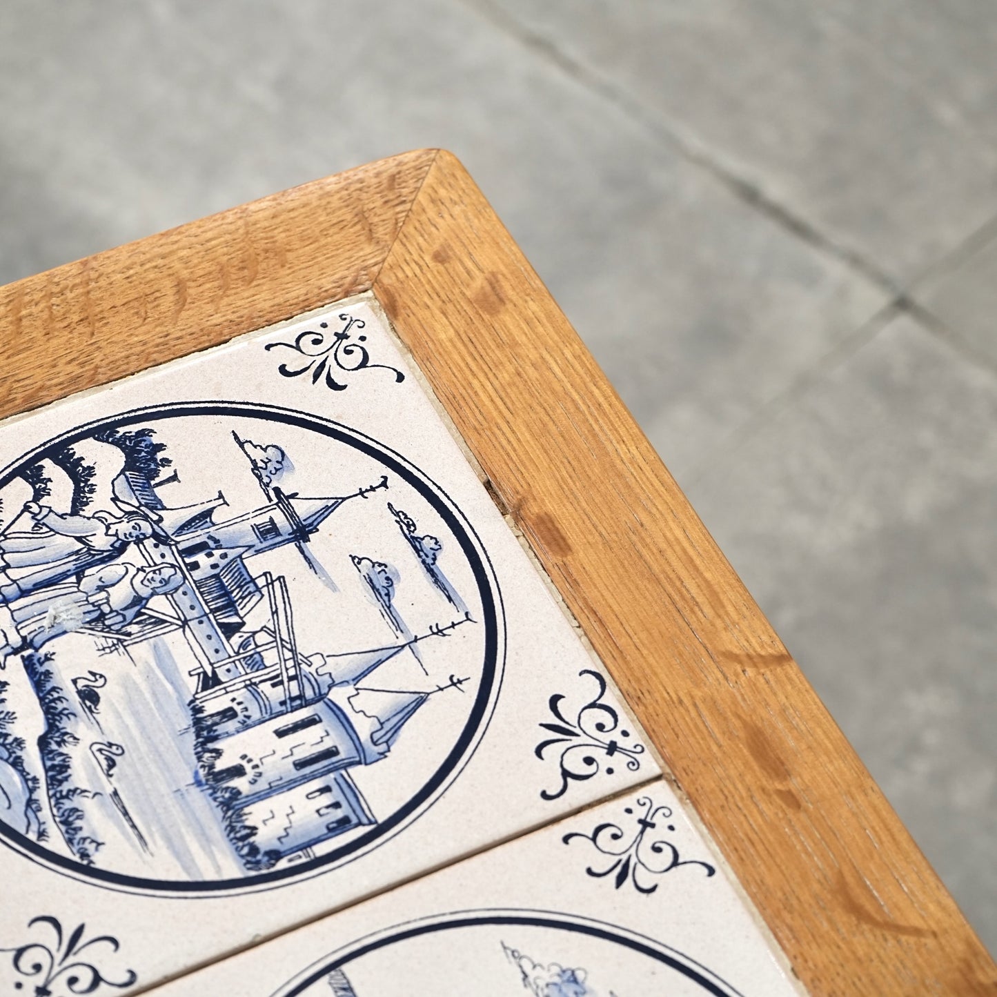 デンマークヴィンテージ タイルトップ ネストテーブル